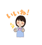 （ ¯ࡇ¯ ）（個別スタンプ：8）