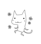 猫の高橋さん 元気に挨拶編（個別スタンプ：2）