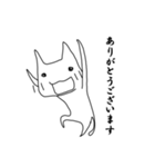猫の高橋さん 元気に挨拶編（個別スタンプ：11）