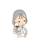 [102] 人物のみのスタンプ（個別スタンプ：19）
