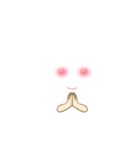 なんか白くて丸いやつ（個別スタンプ：6）