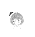 中性的な藍くん（個別スタンプ：5）