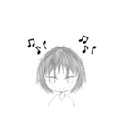 中性的な藍くん（個別スタンプ：8）