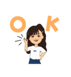 summer girl！（個別スタンプ：1）