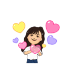 summer girl！（個別スタンプ：3）