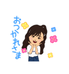 summer girl！（個別スタンプ：4）