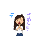 summer girl！（個別スタンプ：14）