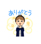 ありさんスタンプ(簡単ver.)（個別スタンプ：2）