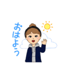 ありさんスタンプ(簡単ver.)（個別スタンプ：5）