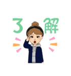 ありさんスタンプ(簡単ver.)（個別スタンプ：10）