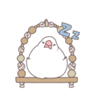 ゆるいふくふく文鳥 1（個別スタンプ：39）