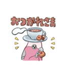インコのあいさつのスタンプ（個別スタンプ：5）