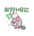 インコのあいさつのスタンプ（個別スタンプ：10）