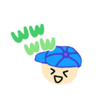 青い子②（個別スタンプ：5）
