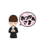 新入社員のゆうかちゃん（個別スタンプ：32）