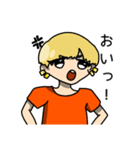 YELLOW＆ORANGE（個別スタンプ：16）