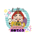 福PAINT大黒天スタンプ（個別スタンプ：8）