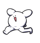 自由なウサニとヌコ（個別スタンプ：18）