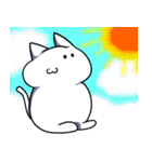 自由なウサニとヌコ（個別スタンプ：25）