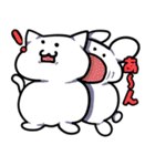 自由なウサニとヌコ（個別スタンプ：37）