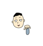 目つきは悪いけど優しい先輩（個別スタンプ：6）