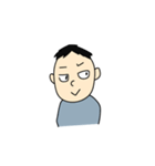 目つきは悪いけど優しい先輩（個別スタンプ：9）