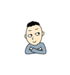 目つきは悪いけど優しい先輩（個別スタンプ：15）