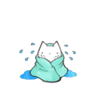 ネコさんの日常生活（個別スタンプ：17）