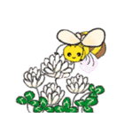 ミツバチの花めぐり（個別スタンプ：6）