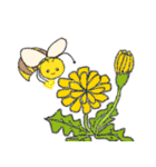 ミツバチの花めぐり（個別スタンプ：7）