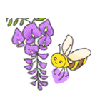 ミツバチの花めぐり（個別スタンプ：13）