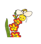 ミツバチの花めぐり（個別スタンプ：19）