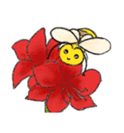 ミツバチの花めぐり（個別スタンプ：20）