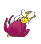 ミツバチの花めぐり（個別スタンプ：28）
