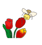ミツバチの花めぐり（個別スタンプ：29）