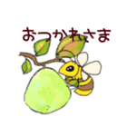 ミツバチの花めぐり（個別スタンプ：34）