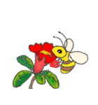ミツバチの花めぐり（個別スタンプ：37）