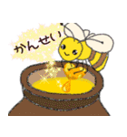 ミツバチの花めぐり（個別スタンプ：40）