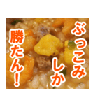 カップ麺の残り汁にご飯ぶち込み（個別スタンプ：6）