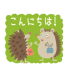 Juns 楽しい動物たち（個別スタンプ：3）