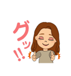 ママから娘に送るスタンプ（個別スタンプ：8）
