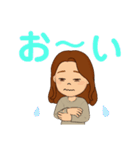 ママから娘に送るスタンプ（個別スタンプ：25）