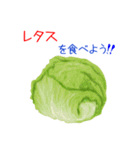 そうだ！野菜を食べよう！（個別スタンプ：8）