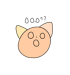 猫のデカ絵文字スタンプ2（個別スタンプ：6）