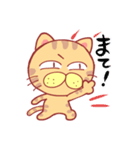 とら猫だいず（個別スタンプ：4）