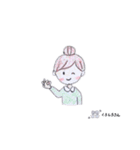 くろしろさんスタンプ  #1（個別スタンプ：5）