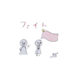 くろしろさんスタンプ  #1（個別スタンプ：21）