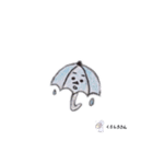 くろしろさんスタンプ  #1（個別スタンプ：40）