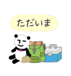 無表情パンダRKスタンプ～CAMP～（個別スタンプ：10）