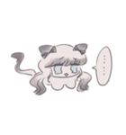 うおーーー！！ 猫（個別スタンプ：4）